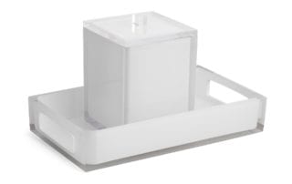 Cubix White Bar Set image